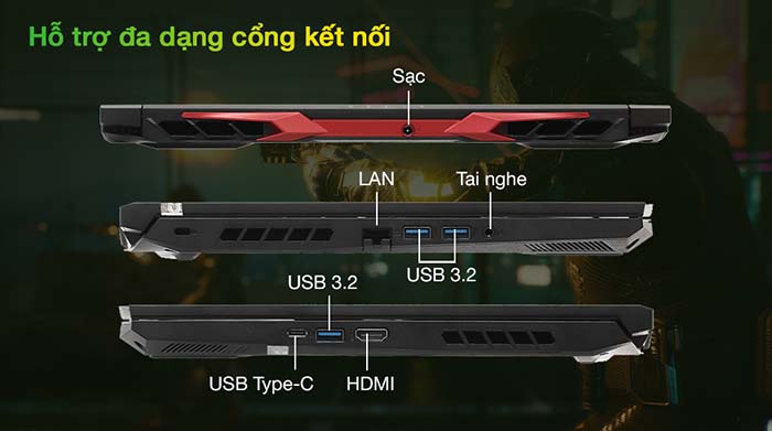 TNC Store - Laptop Acer Gaming Nitro 5 2021 AN515 45 R86D