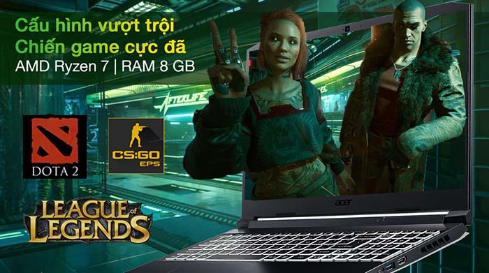 TNC Store - Laptop Acer Gaming Nitro 5 2021 AN515 45 R86D