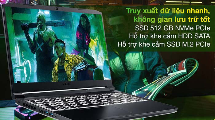 TNC Store - Laptop Acer Gaming Nitro 5 2021 AN515 45 R86D