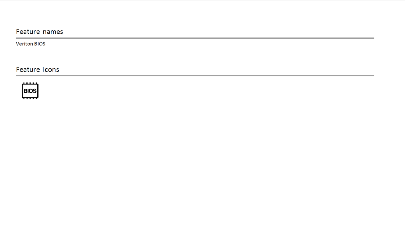 Acer Commercial Technology Portfolio - Veriton BIOS Solution - 1